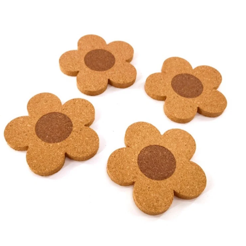 Flower Coasters